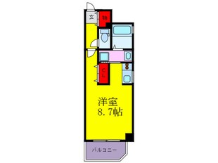 ジュネ－ゼグラン天満（1102）の物件間取画像